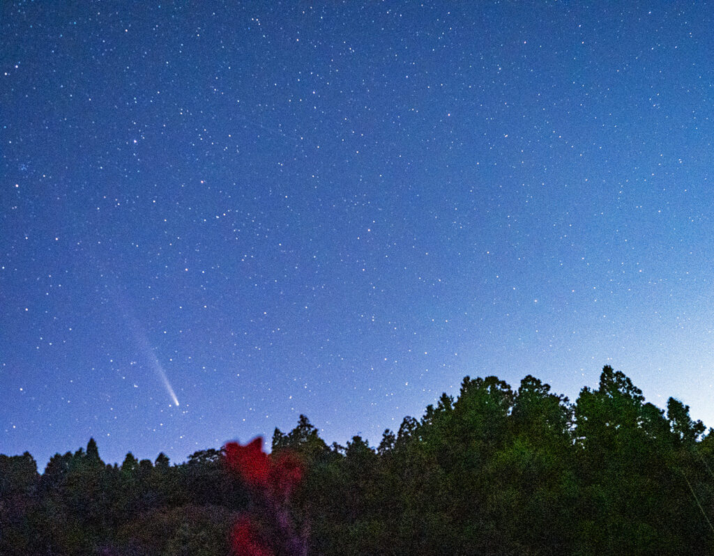 紫金山・アトラス彗星　南房総市